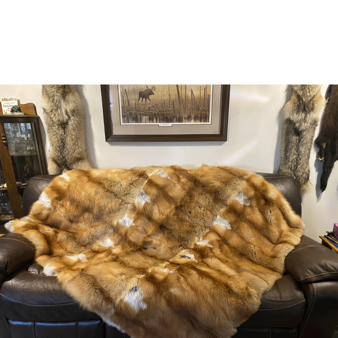 Fur Blankets & Throws The Canadian Coyote Company Ltd.