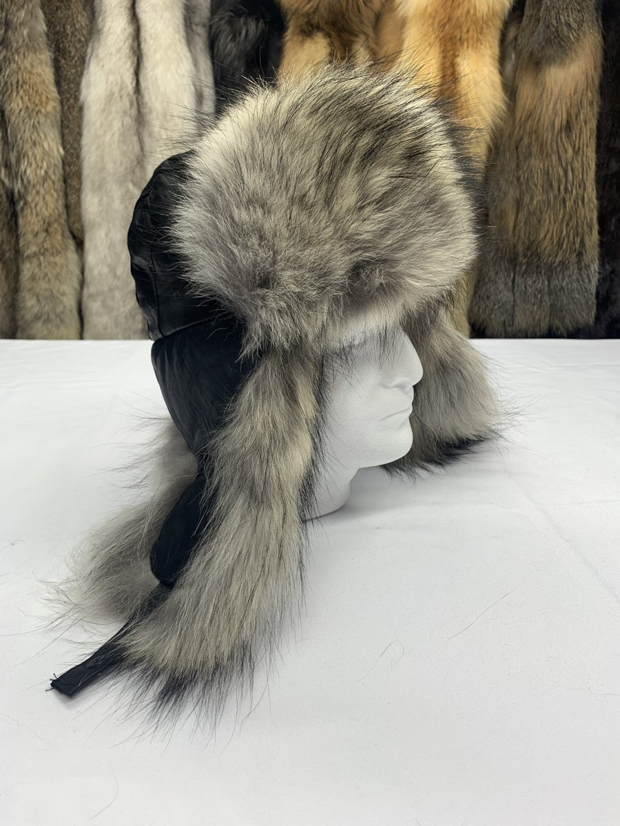 Pendleton® wool Bomber Hat with Coyote Fur
