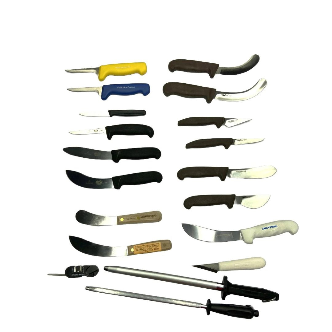  knives/sharpening/axes