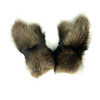 Black "Fisher-Coon" Mitten - Mens