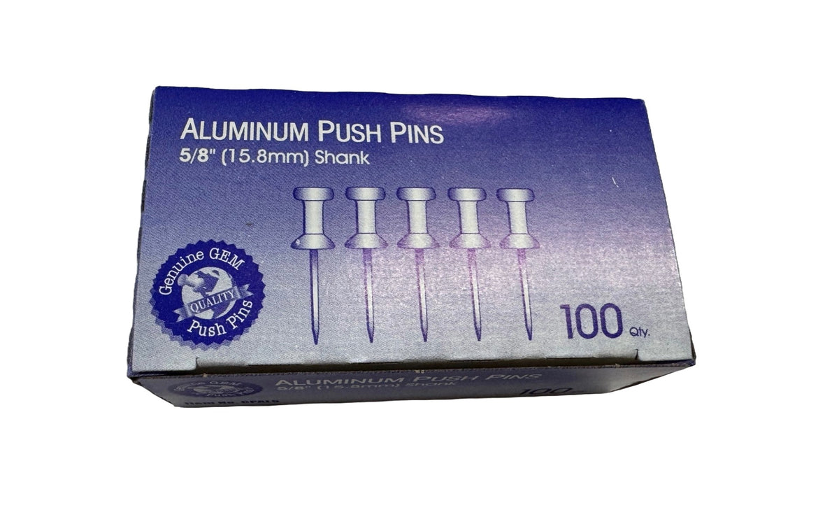GEM Aluminum Push Pins – The Canadian Coyote Company Ltd.
