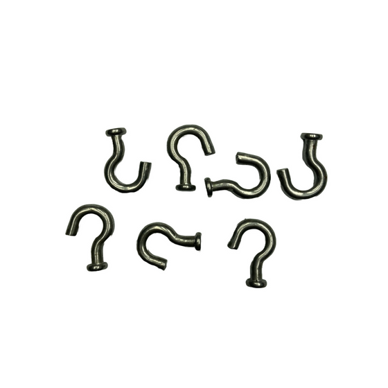 Heavy Duty 6 Gauge Trap Swivel Rivets (J-Hooks)