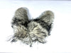 Ladies Wolf Fur Mitts -Bright