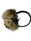 Premium Luxury Collection Ear Muffs - Long Knap Coyote