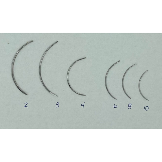 Needle - Triangular Tip Curved Circle Needles