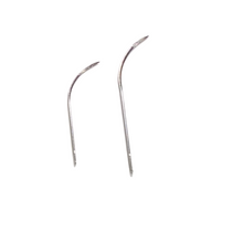  Needle - Triangular Tipped, Half Curved Needle