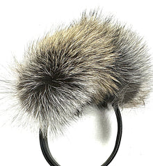  Premium Luxury Collection Ear Muff  - Silver Phase Cross Fox