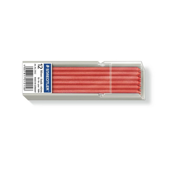 Staedtler Lumocolor Non-Permanent Omnichrome 218-2 - Lead Refills - Red