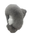 Winter Hat, Ladies - Knitted Mink w Fox Trim