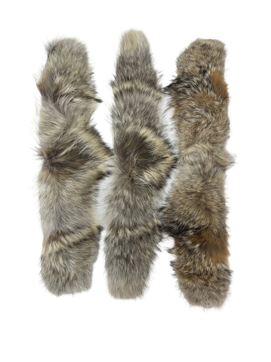 Coyote Fur Parka Ruffs/Parka Strips – The Canadian Coyote Company Ltd.