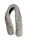 Long Blue Fox Scarf