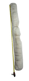 Long Blue Fox Scarf