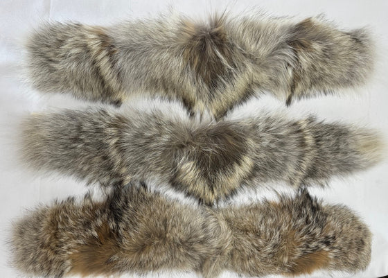Coyote Fur Parka Ruffs/Parka Strips