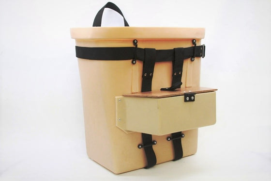 Fiber Tough Packbasket w Compartment 18”
