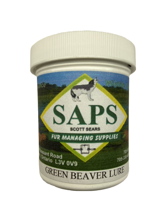 SAPS - Green Beaver Lure – The Canadian Coyote Company Ltd.