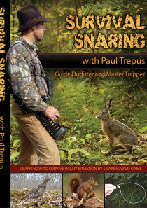 DVD Paul Trepus Survival Snaring